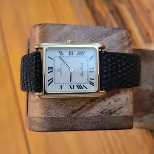 Certina Men's Swiss Quartz Tank Watch